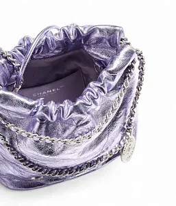 Chanel Сумка Mini 22 Lilac - фото 3