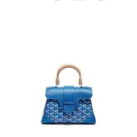 Goyard Мини-сумка Saigon Souple Sky Blue - фото 1