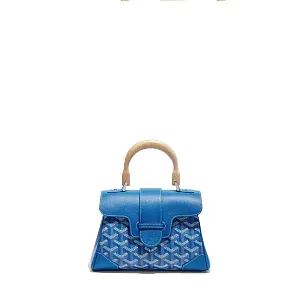 Goyard Мини-сумка Saigon Souple Sky Blue - фото 1