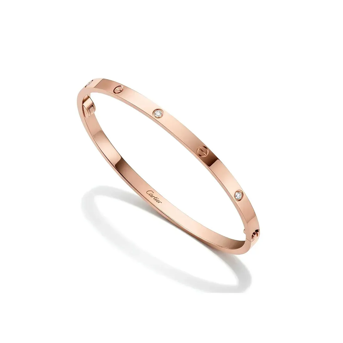 Cartier Браслет Love small model, 6 diamonds Men - фото 5