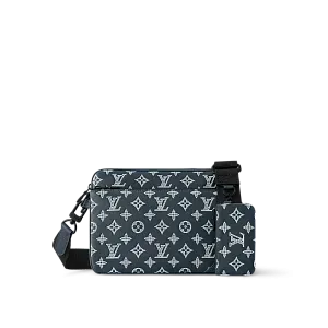 Louis Vuitton Сумка-мессенджер Trio Navy Blue - фото 1