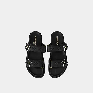Louis Vuitton Мюли LV Sunset Flat Comfort Black - фото 2