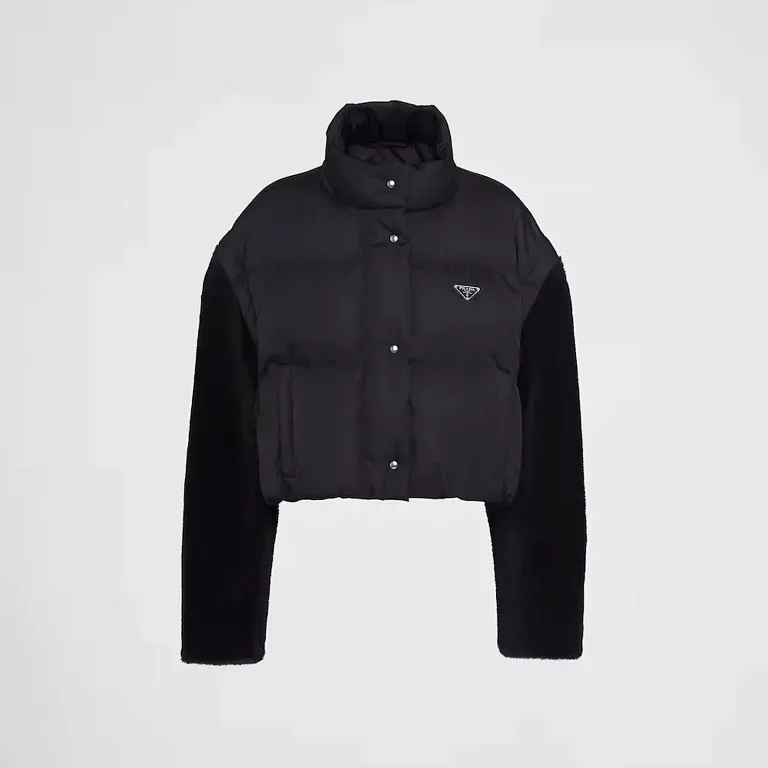 Пуховая куртка из Re-Nylon Prada - фото 1