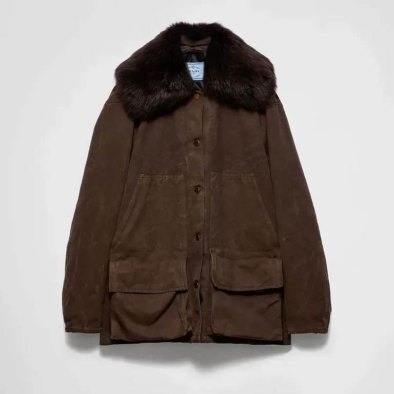 Куртка из канвы Prada - фото 1
