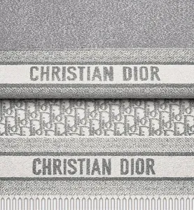 Dior Шарф Oblique Grey - фото 4