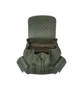 Gucci Большой рюкзак Dark Green - фото 4