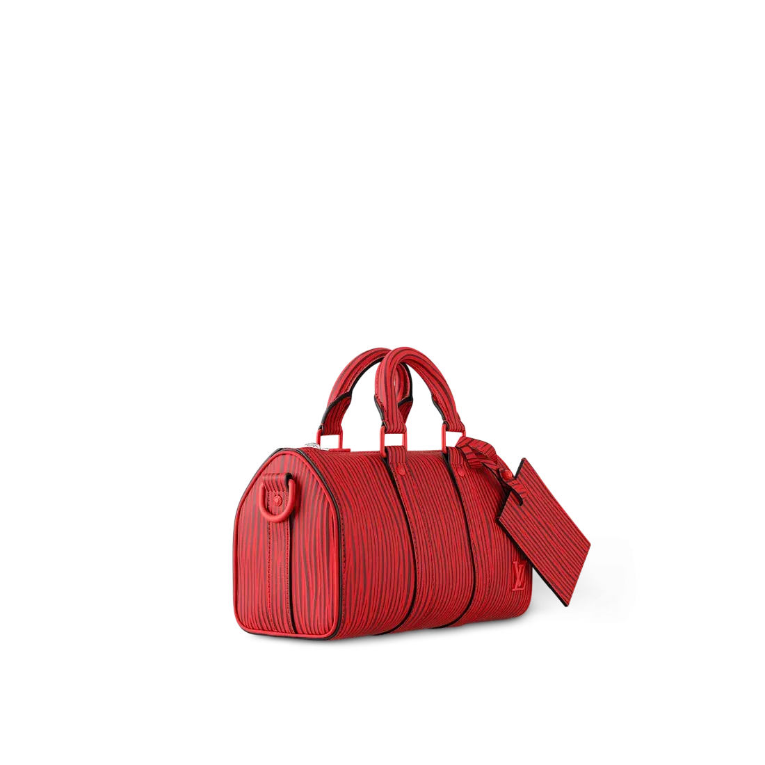 Louis Vuitton Сумка Keepall 25 с плечевым ремнем Rouge - фото 2