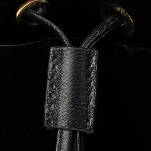 Prada Вельветовая мини-сумка с деталями из наппа-кожи - фото 6
