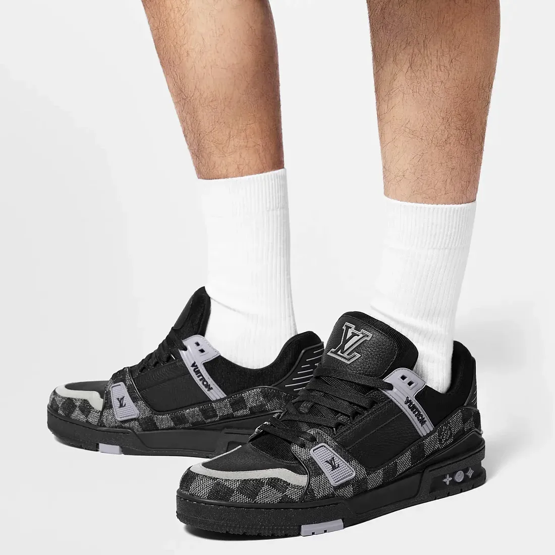 Louis Vuitton Кроссовки LV Trainer Black - фото 4