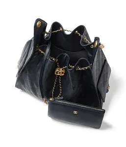 Chanel Большая сумка 25 Bleu - фото 4