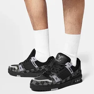 Louis Vuitton Кроссовки LV Trainer Black - фото 4