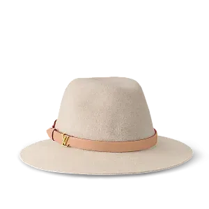 Louis Vuitton Шляпа-федора Felt In Love Beige - фото 1