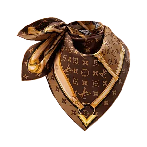 Louis Vuitton Платок-каре Monogram Confidential Brown - фото 2