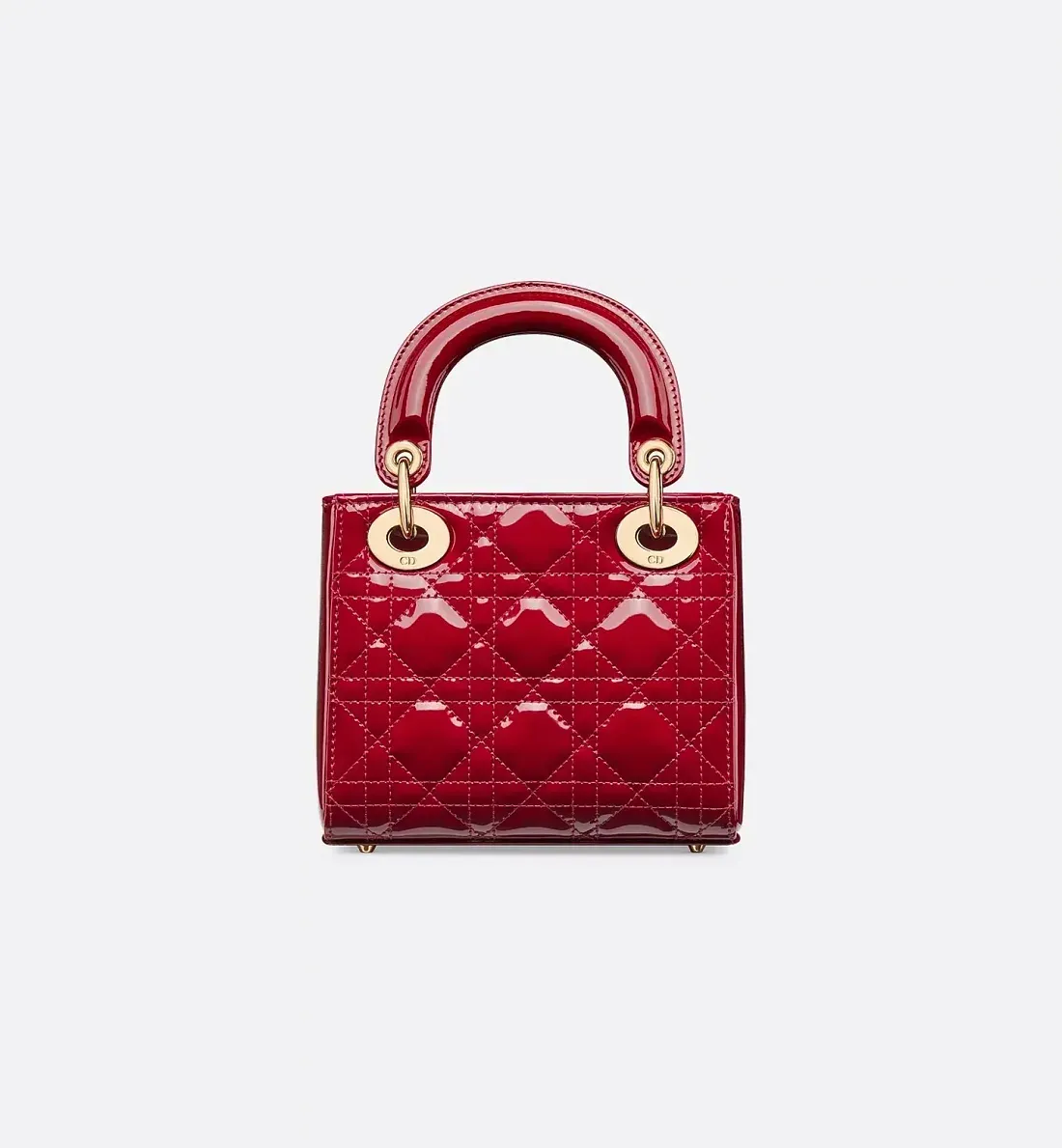 Dior Сумка Lady мини-формата Cherry Red - фото 3
