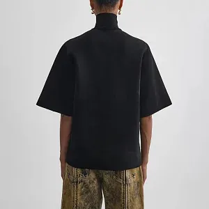 Phoebe Philo Ассиметричная футболка с молнией - фото 5