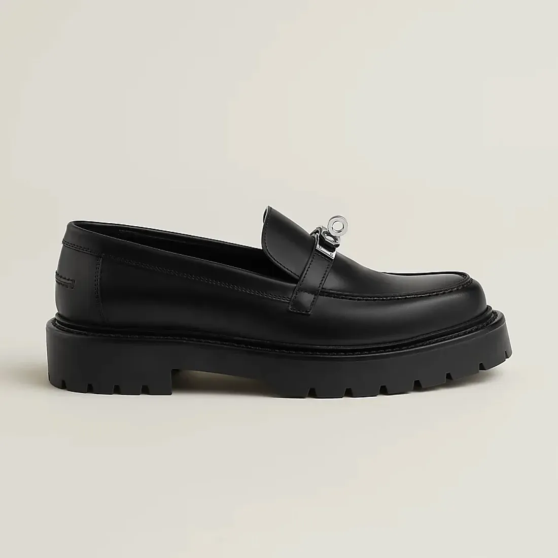 Hermès Лоферы Icone Noir - фото 3