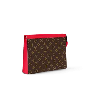 Louis Vuitton Клатч Pochette Voyage MM Red - фото 2