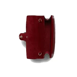 Gucci Мини-сумка Dionysus Rosso Ancora Red Patent - фото 3