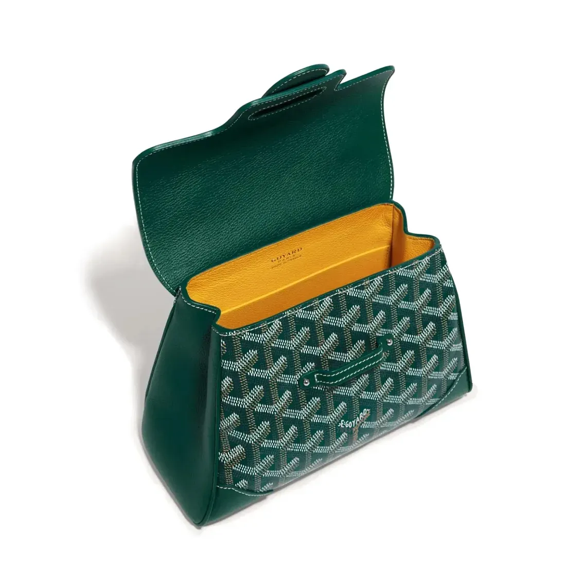 Goyard Мини-сумка Saigon Souple Green - фото 5