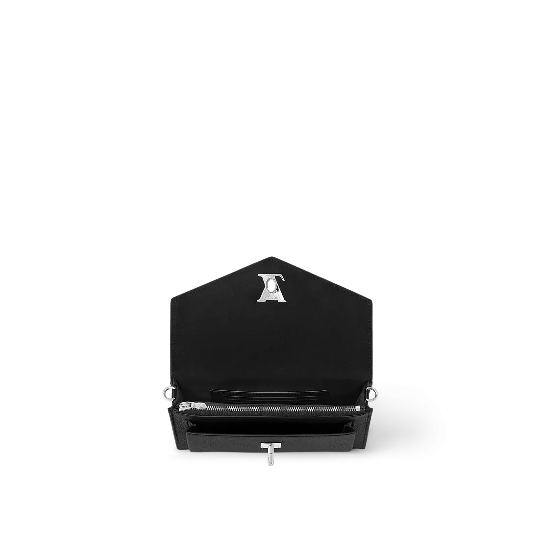 Louis Vuitton Клатч на цепочке Mylockme Black - фото 4