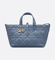 Dior Сумка Toujours среднего формата Denim Blue - фото 1