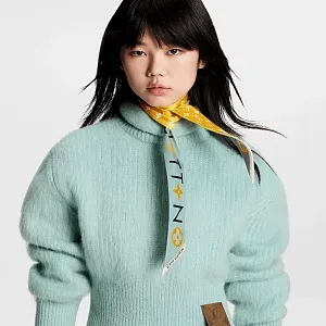 Louis Vuitton Шелковая лента Monogram Infinity BB Bleu Clair - фото 2