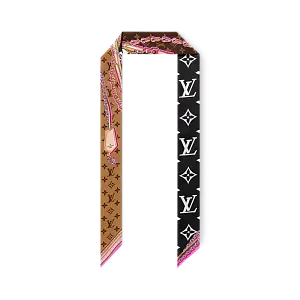 Louis Vuitton Шелковая лента Ultimate Monogram BB Black - фото 4