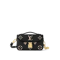 Louis Vuitton Клатч Metis East West Noir Beige - фото 1