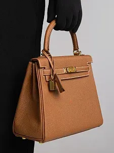 Hermès Сумка Kelly 25 Gold Togo Gold Hardware - фото 6