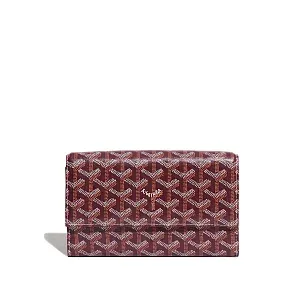 Goyard Кошелек Varenne Continental Burgundy - фото 1