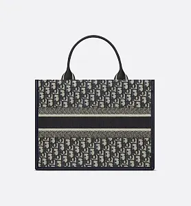 Dior Сумка Book Tote среднего формата Blue - фото 4