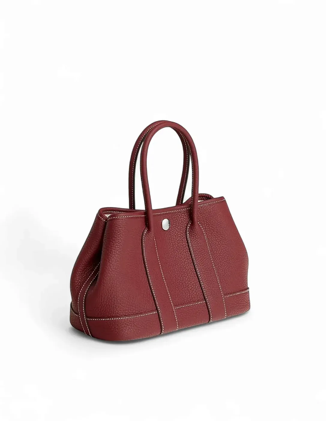Hermès Сумка Neo Garden 23 Rouge H Negonda H Viking Palladium Hardware - фото 2