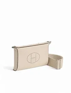 Hermès Сумка Videpoches Craie Togo Palladium Hardware - фото 2
