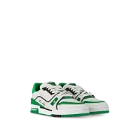 Louis Vuitton Кроссовки LV Trainer Green - фото 1