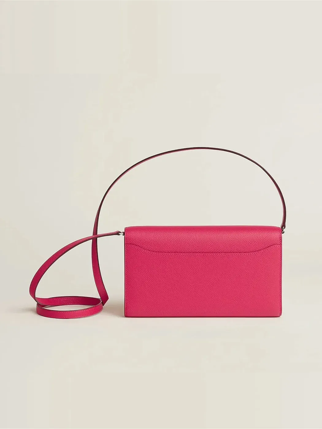 Hermès Кошелек Constance To Go Rose Extreme Epsom Palladium Hardware - фото 2