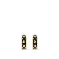 Louis Vuitton Серьги Nanogram Enamel Gold - фото 1