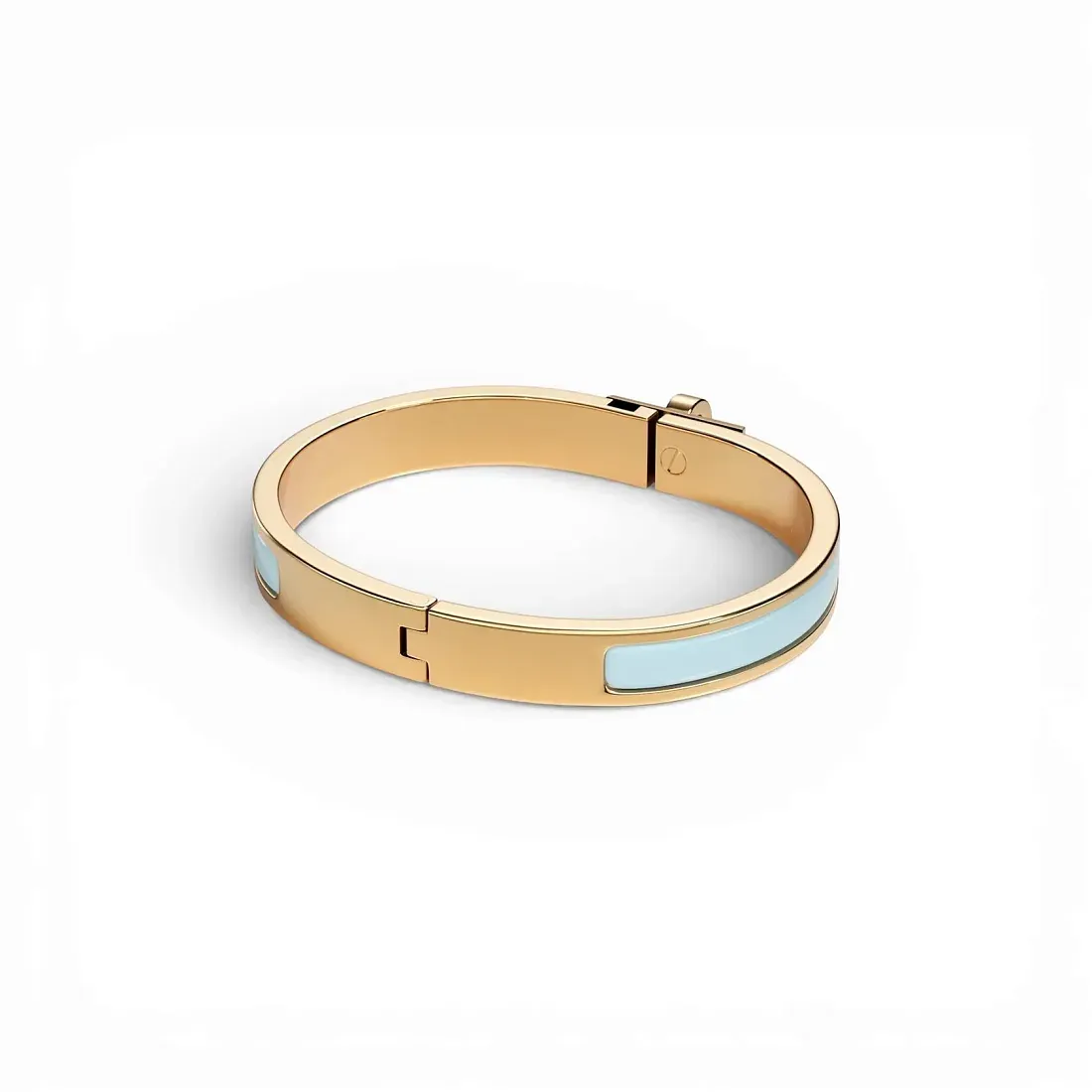 Hermès Браслет Mini Clic Kelly Bleu Polaire - фото 3