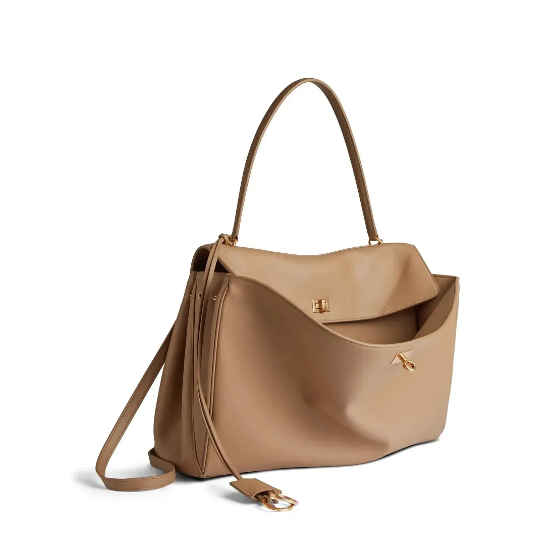 Balenciaga Сумка Rodeo большого формата Latte - фото 3