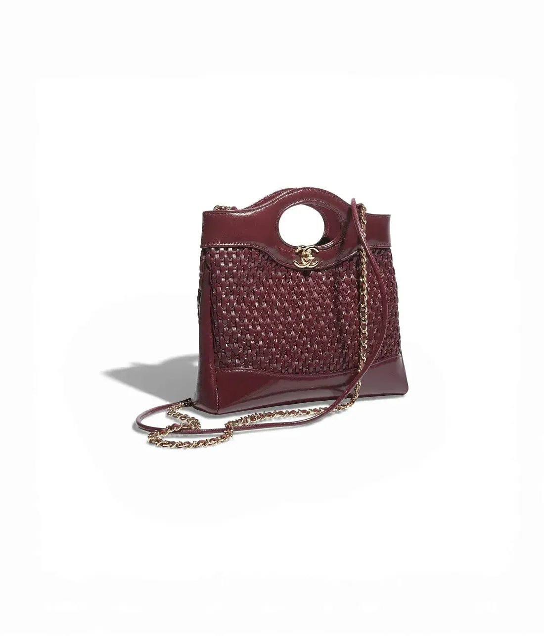 Chanel Мини-сумка Cabas 31 Dark Burgundy - фото 3