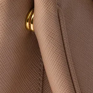 Prada Мини-сумка Galleria из сафьяновой кожи Powder Pink - фото 5