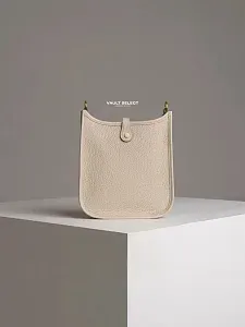 Hermès Сумка Evelyne 16 Beton Clemence Gold Hardware - фото 5