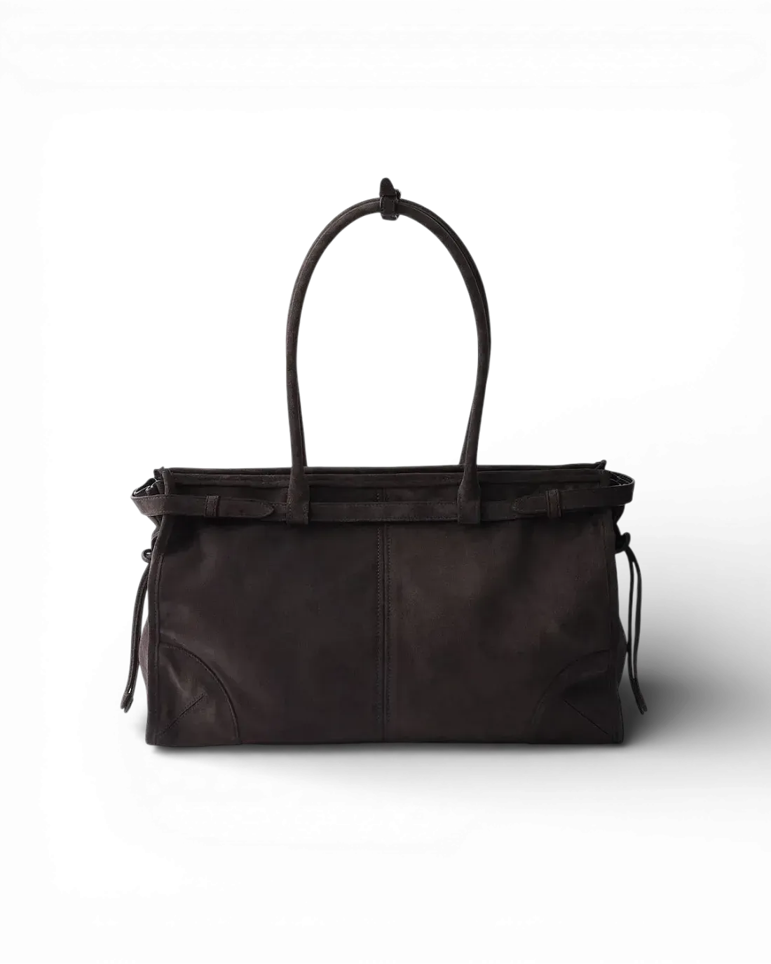 Prada Сумка Bonnie large suede - фото 4