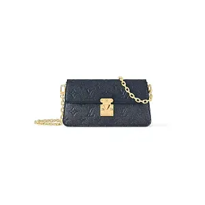 Louis Vuitton Мини-сумка на цепочке Metis Navy - фото 1