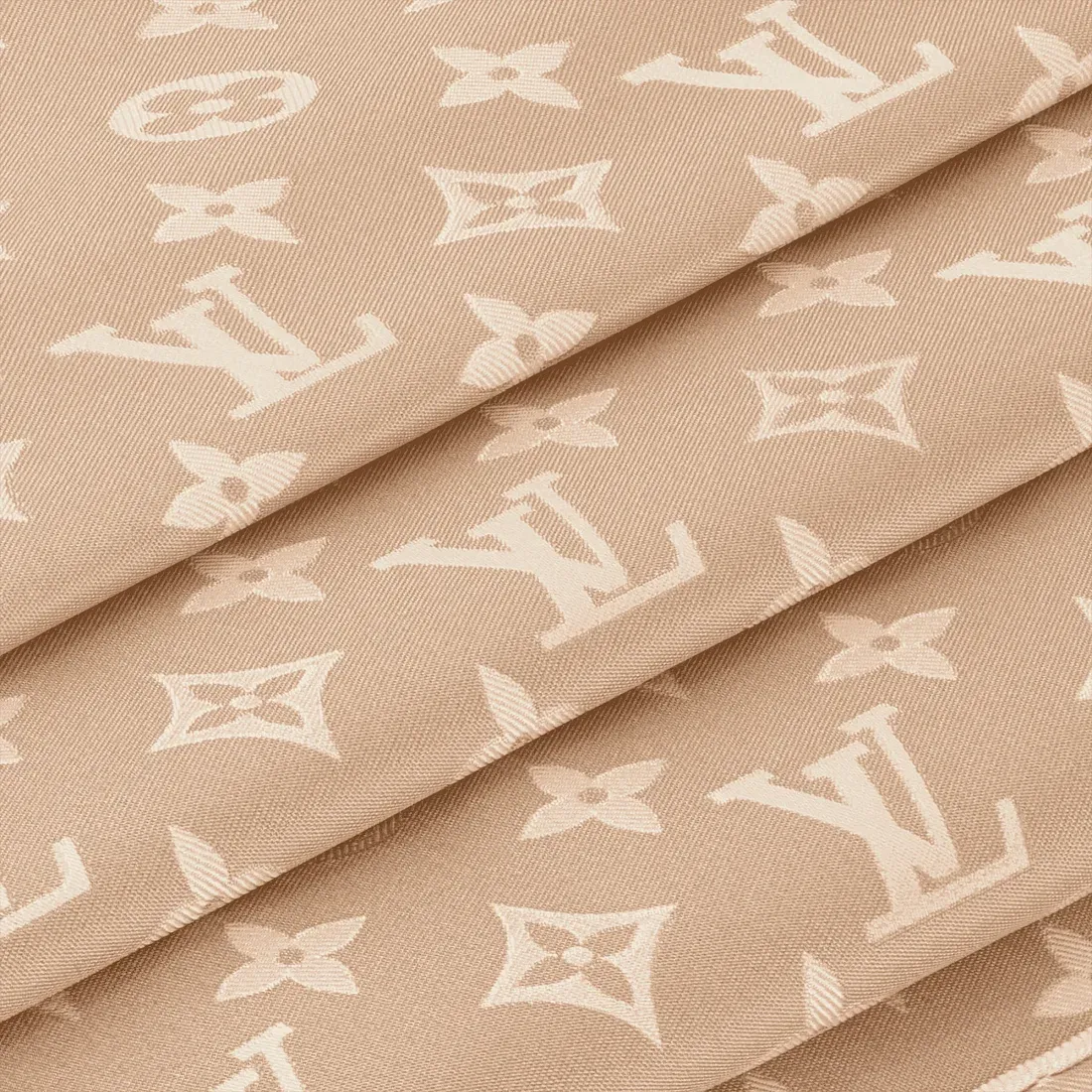 Louis Vuitton Платок-каре Monogram Infinity 90 Beige - фото 4