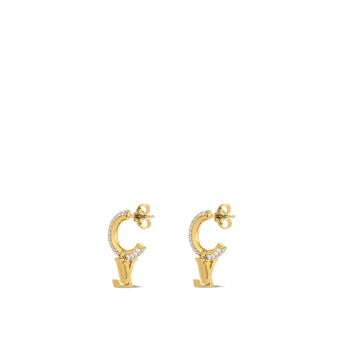 Louis Vuitton Серьги Iconic Gold - фото 3