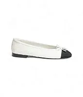Chanel Балетки White/Black - фото 1
