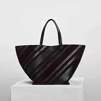 Phoebe Philo Сумка Cabas Black/Oxblood - фото 1