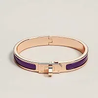 Hermès Браслет Mini Clic Kelly Pourpre - фото 1
