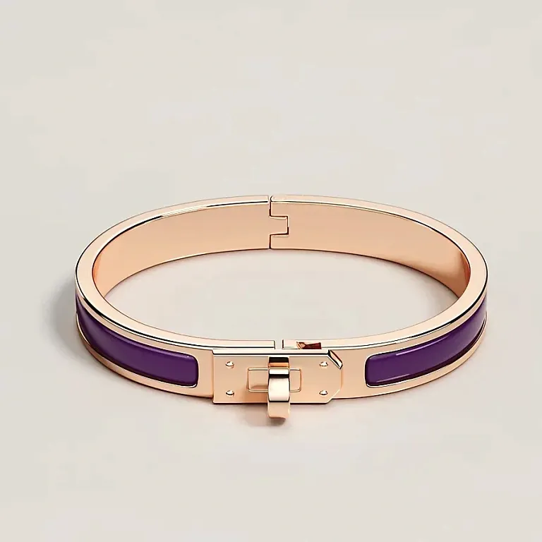 Браслет Mini Clic Kelly Hermes Pourpre - фото 1