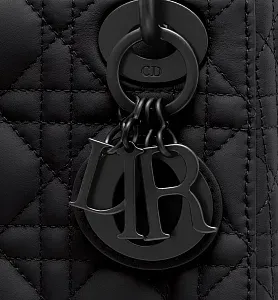 Dior Сумка Lady ultramatte cannage calfskin мини-формата - фото 8